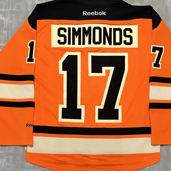 Vintage Reebok NHL Philadelphia Flyers Wayne Simmonds Hockey